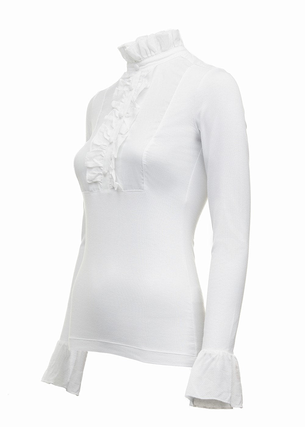 Melissa Jersey Blouse - White - 6