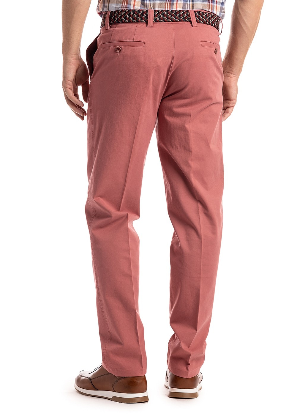 Longford Trousers - Brick - 2