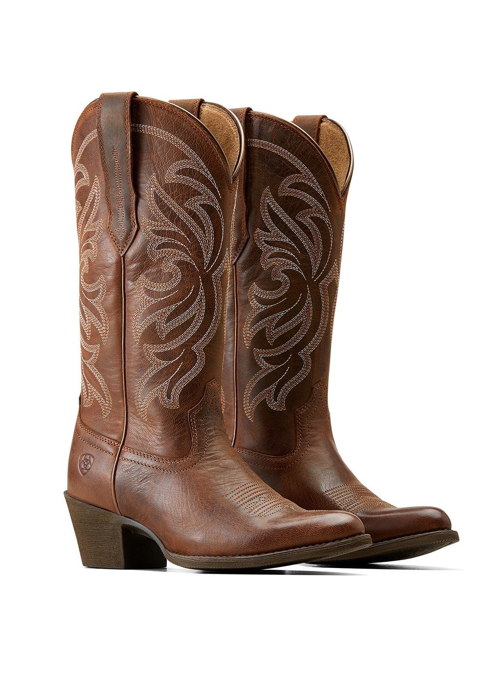 Heritage J Toe Stretchfit Western Boots - Sassy Brown - 1