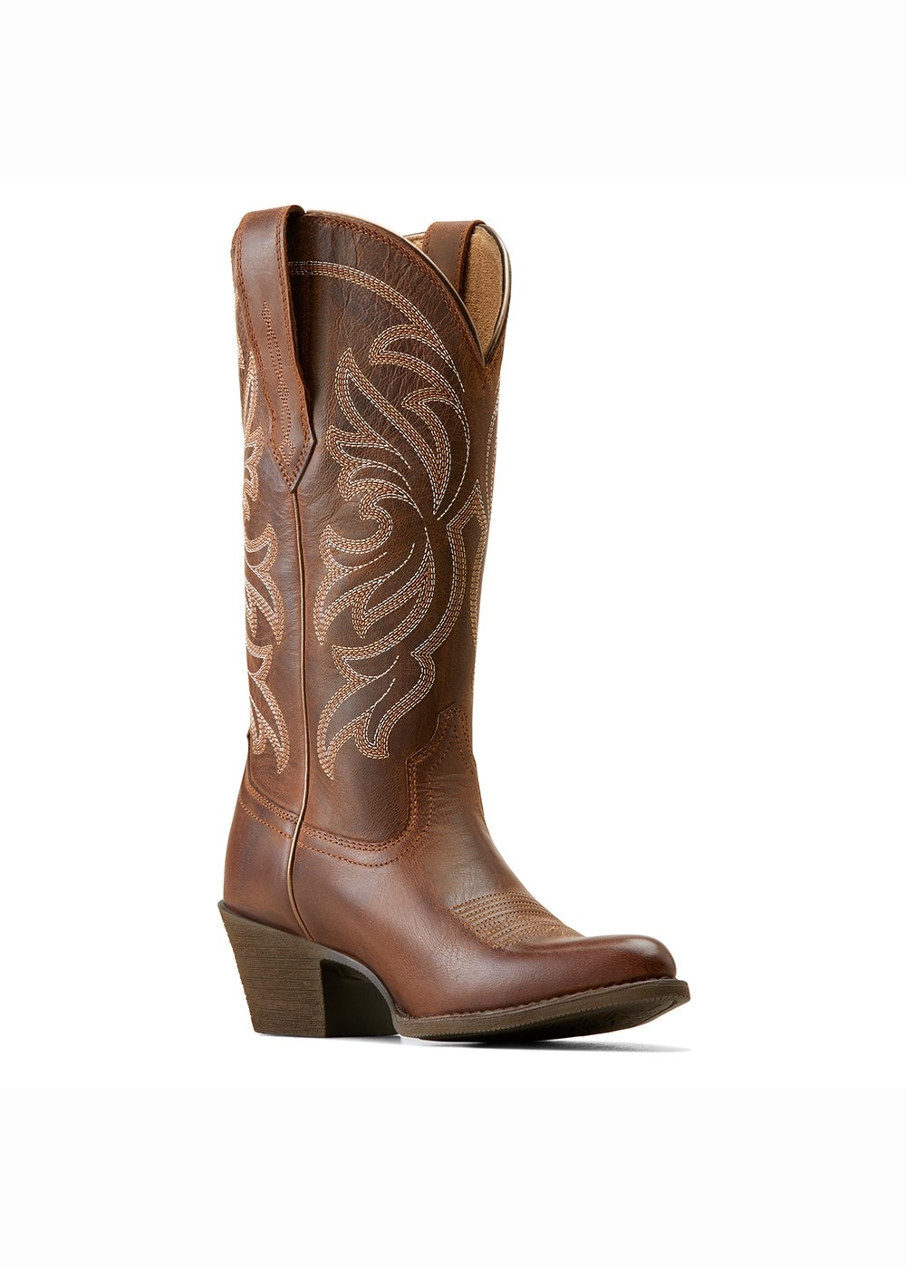 Heritage J Toe Stretchfit Western Boots - Sassy Brown - 7