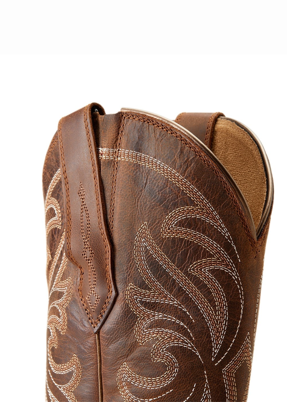 Heritage J Toe Stretchfit Western Boots - Sassy Brown - 8