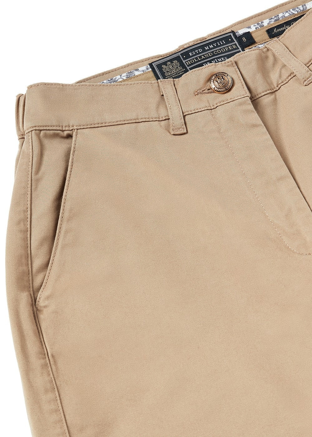 Arnesby Chino Shorts - Stone - 6