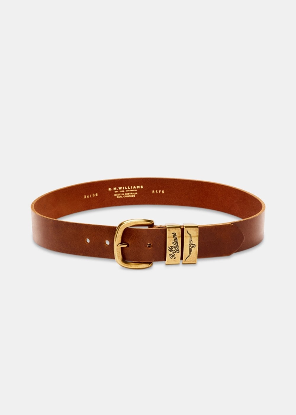 Drover 1.5" Belt - Caramel - 4