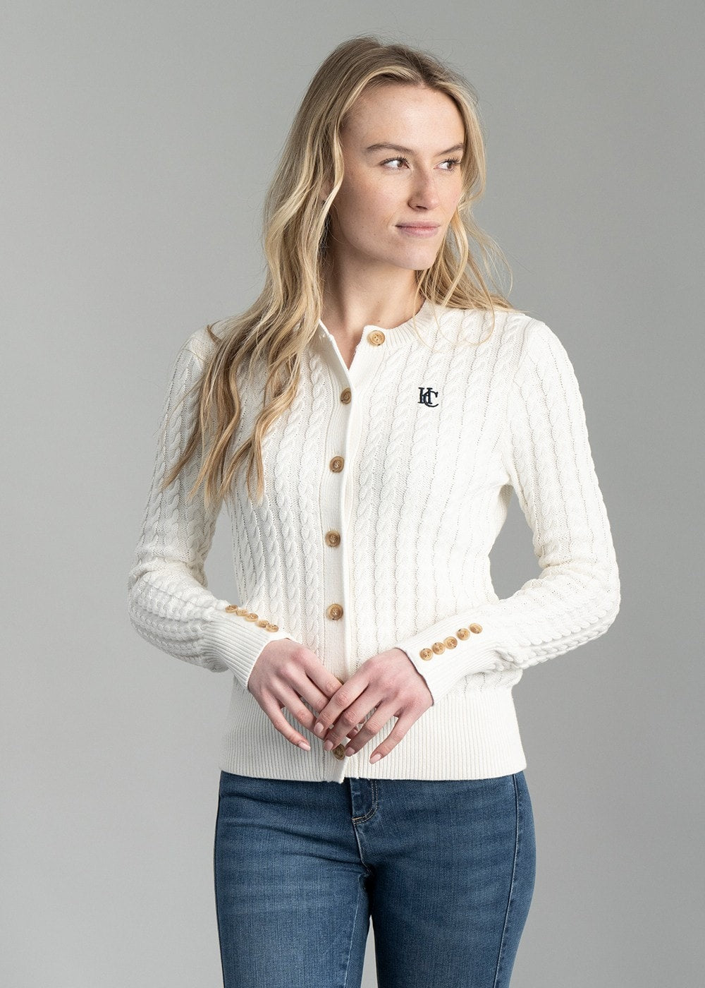 Cotswold Cardigan - Natural - 3