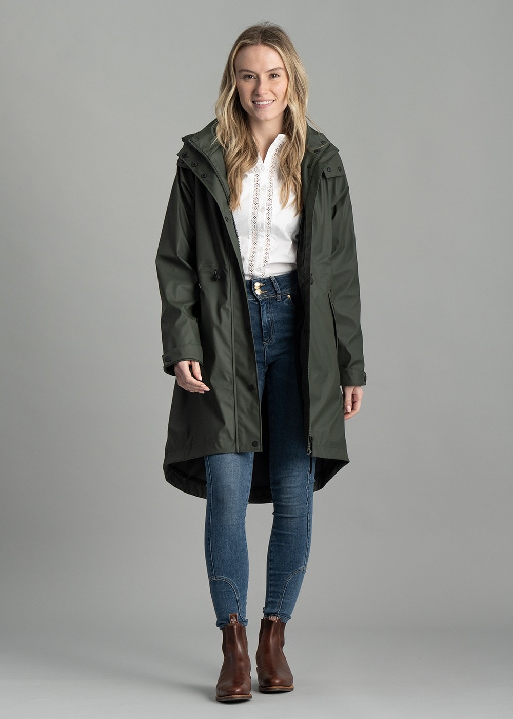 Chartwell Rain Parka - Evergreen - 2