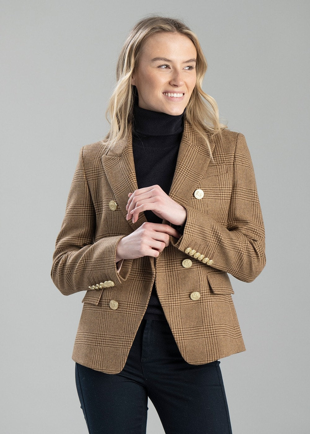 Knightsbridge Blazer - Tawny - 2