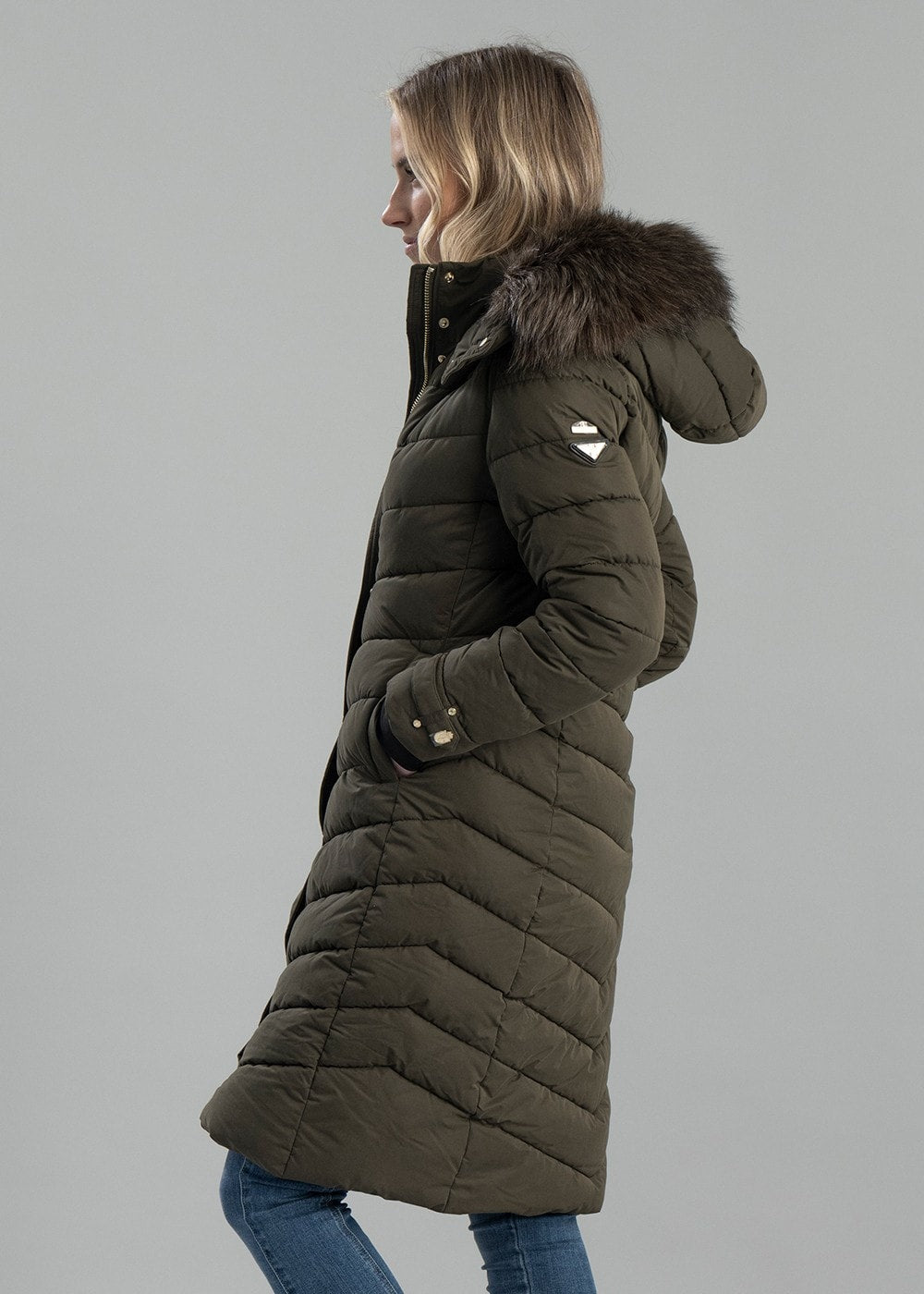 Chamonix Coat - Khaki - 6