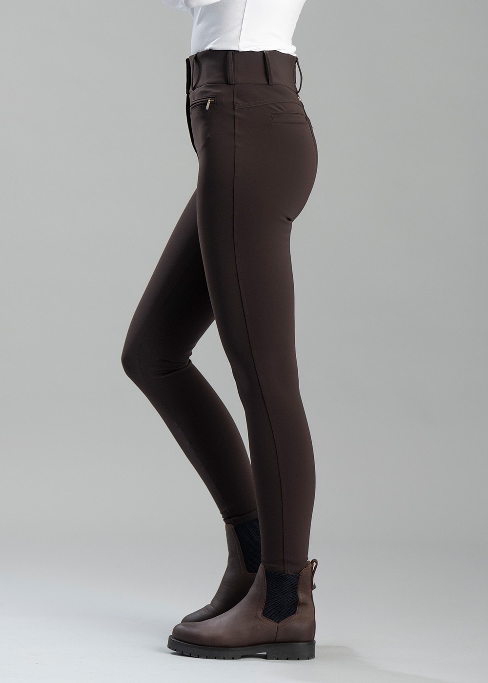 Contour Trousers - Chocolate - 2