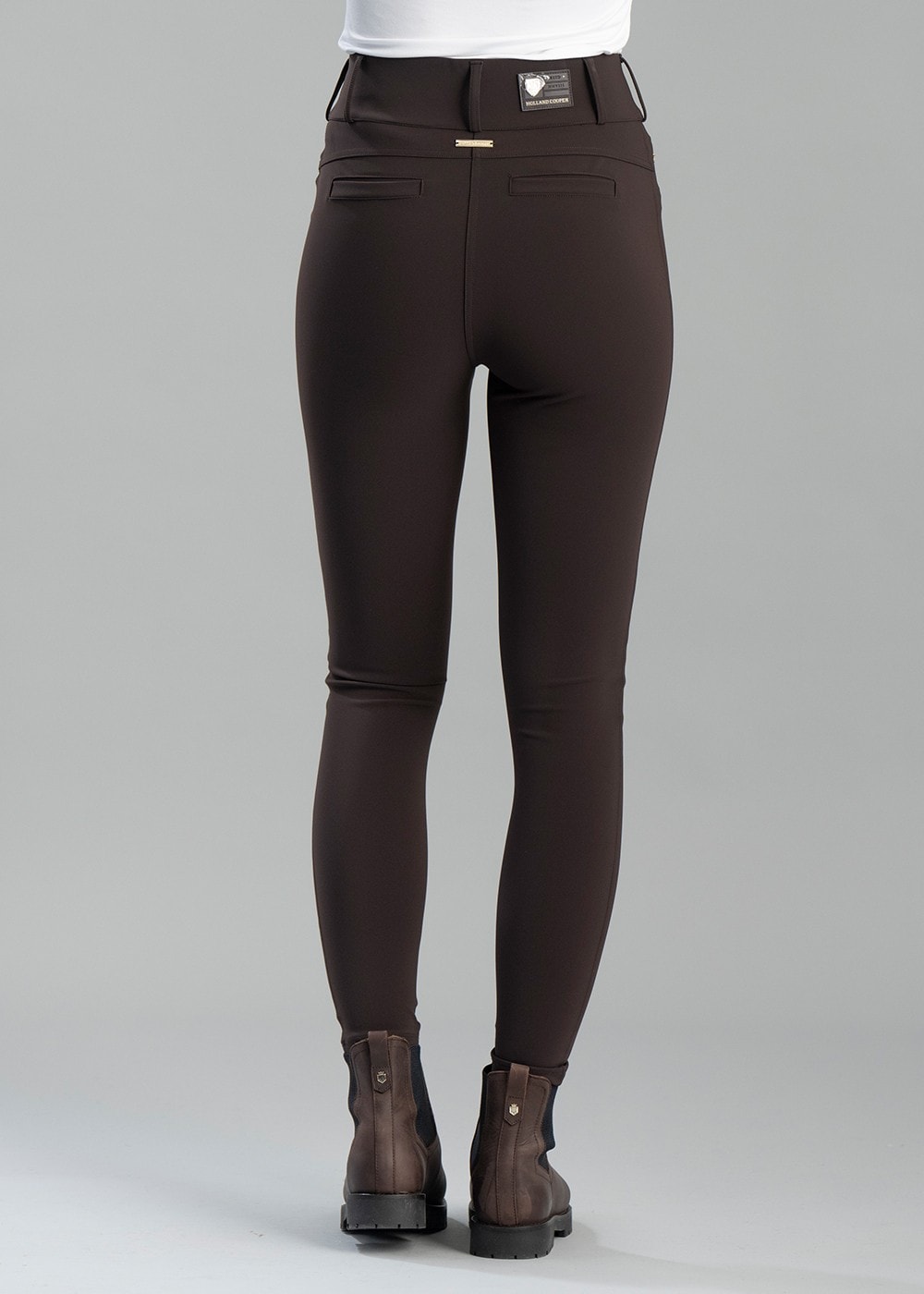 Contour Trousers - Chocolate - 3