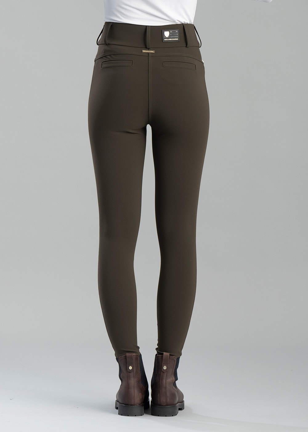 Contour Trousers - Dark Olive - 4