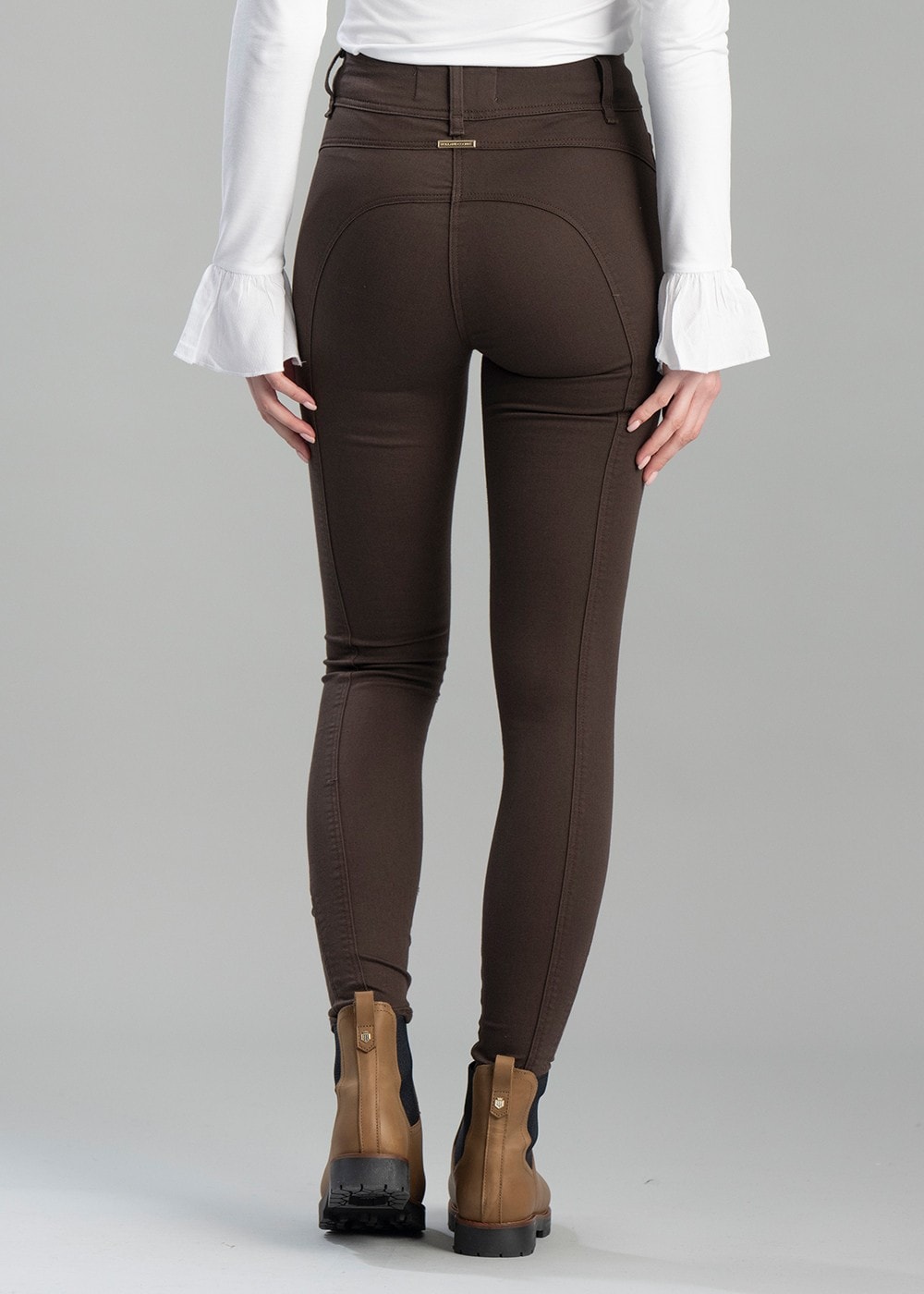 Biker Jeans - Chocolate - 3