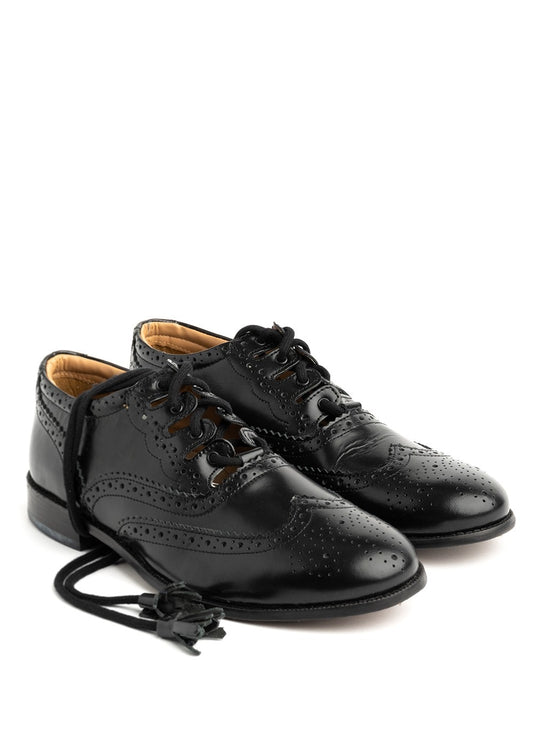 Ghillie Brogue - Black - 1