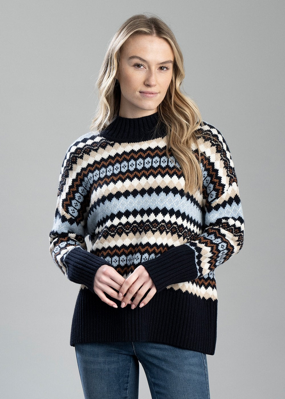 Larisa Knitted Jumper - Fairisle Multi - 2