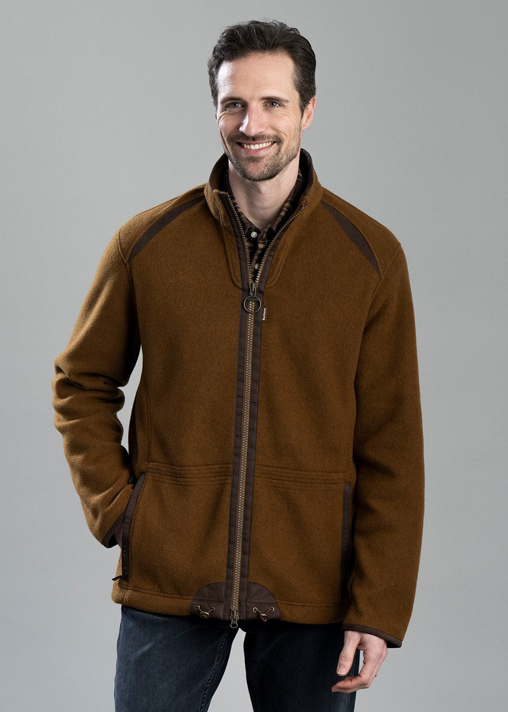 Langdale Fleece Jacket - Rust - 1