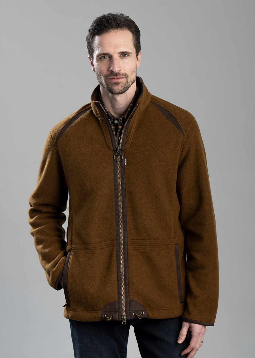 Langdale Fleece Jacket - Rust - 3