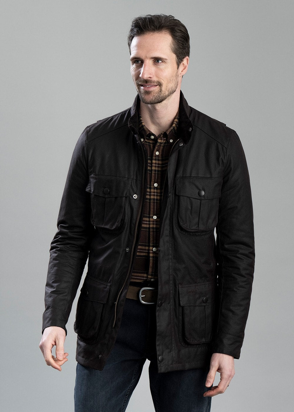 Corbridge Wax Jacket - Rustic - 3