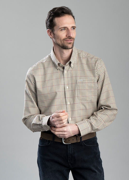 Henderson Thermo Weave Shirt - Ecru - 1