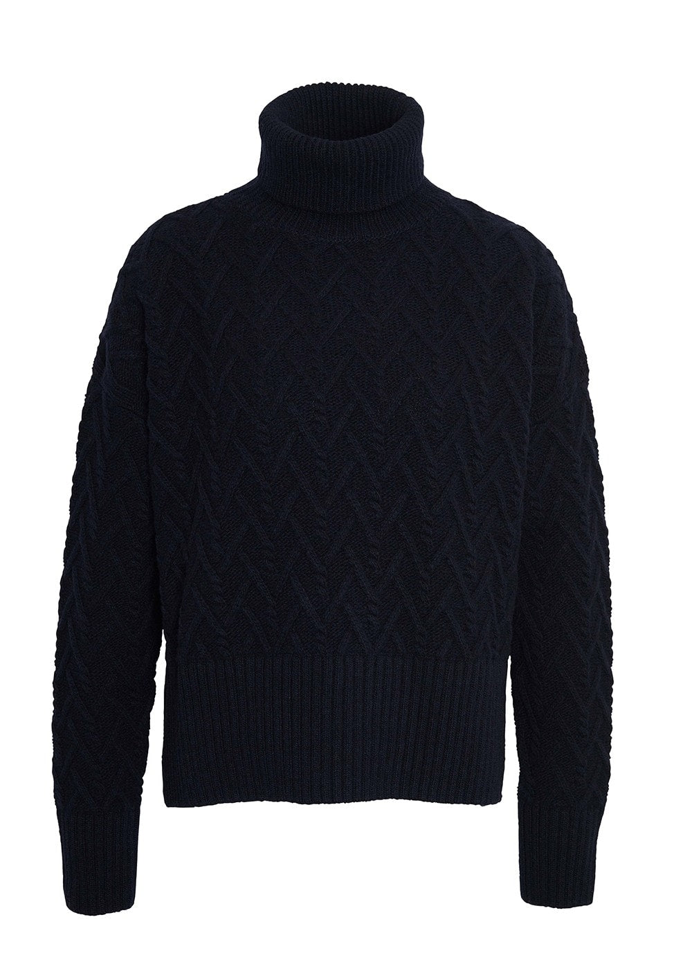 Clarence Knitted Jumper - Navy - 5