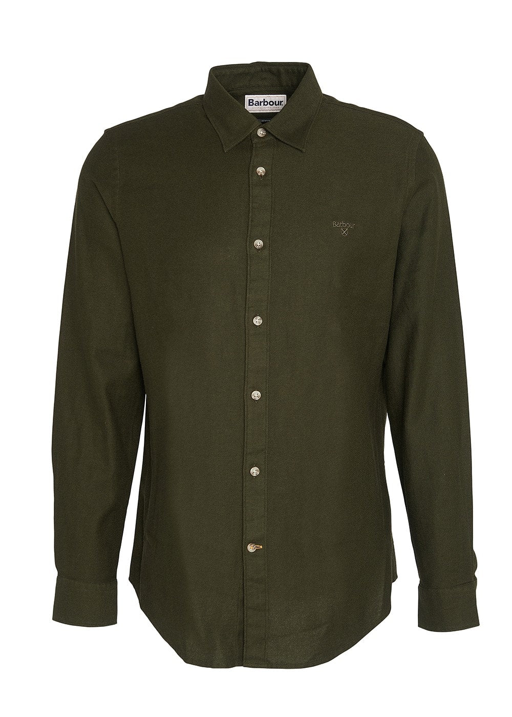 Twillbridge Tailored Twill Shirt - Forest - 6