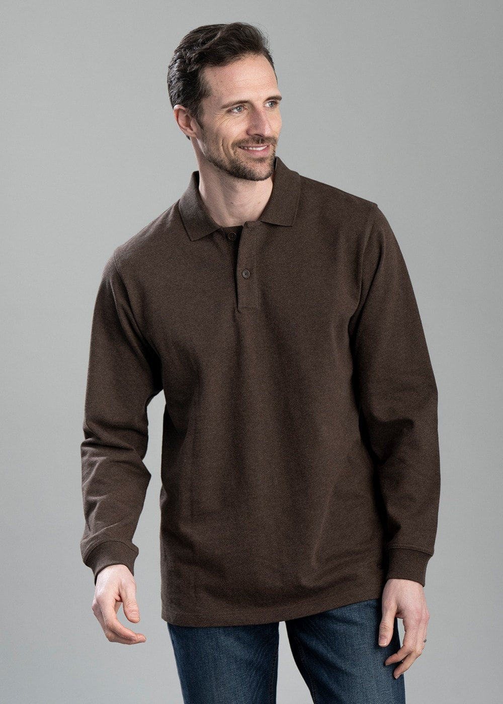 Percy Rugby Shirt AW24 - Brown - 2