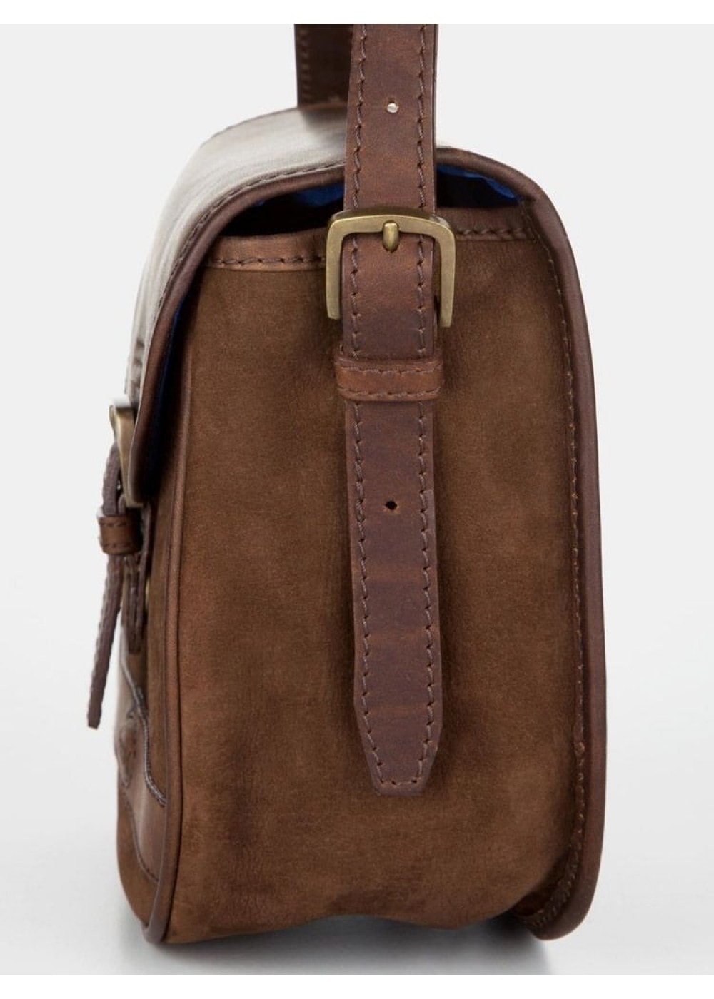 Clara Large Saddle Bag - Walnut - 3