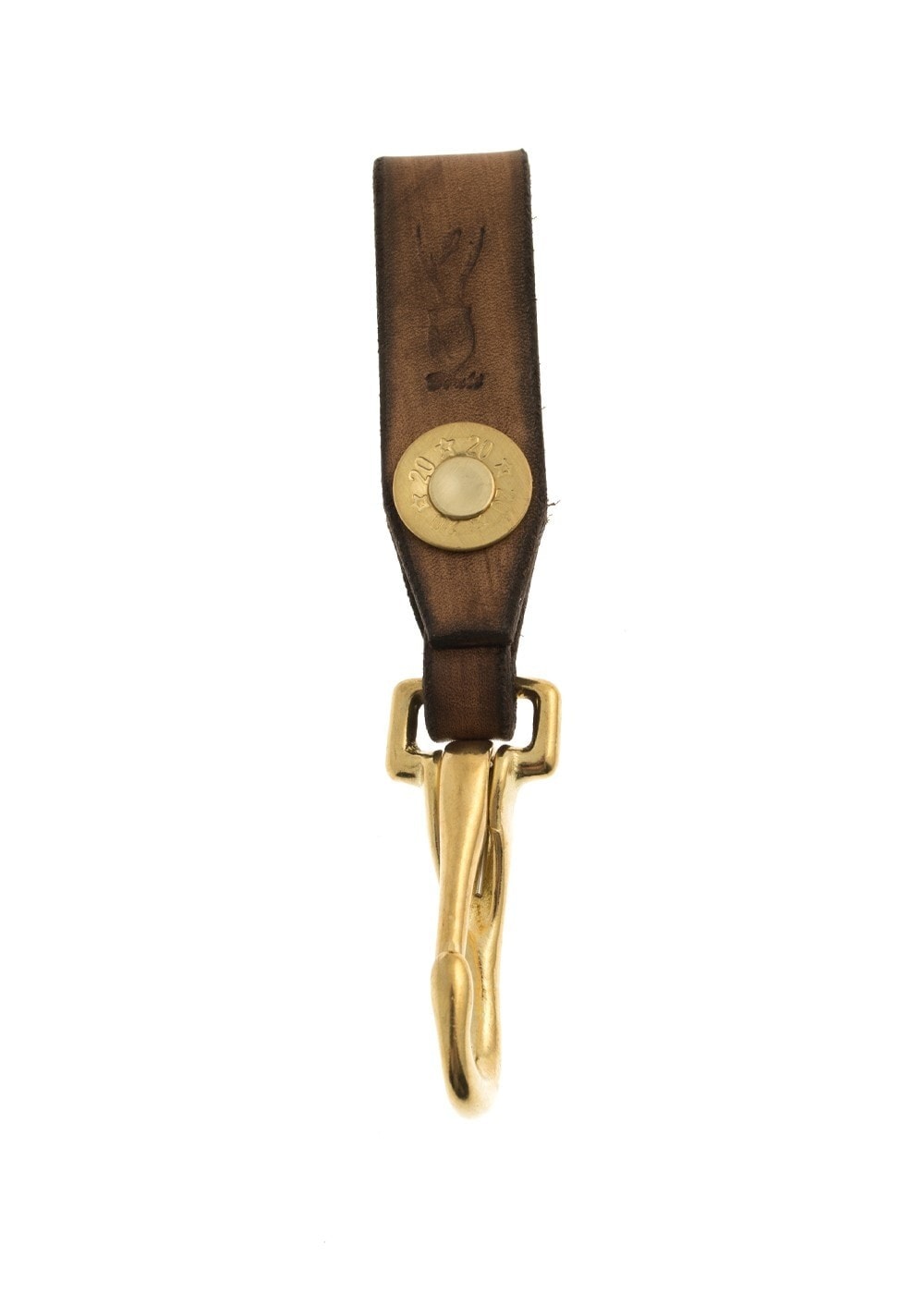 Shotgun Cartridge Key Lanyard - Brass - 0