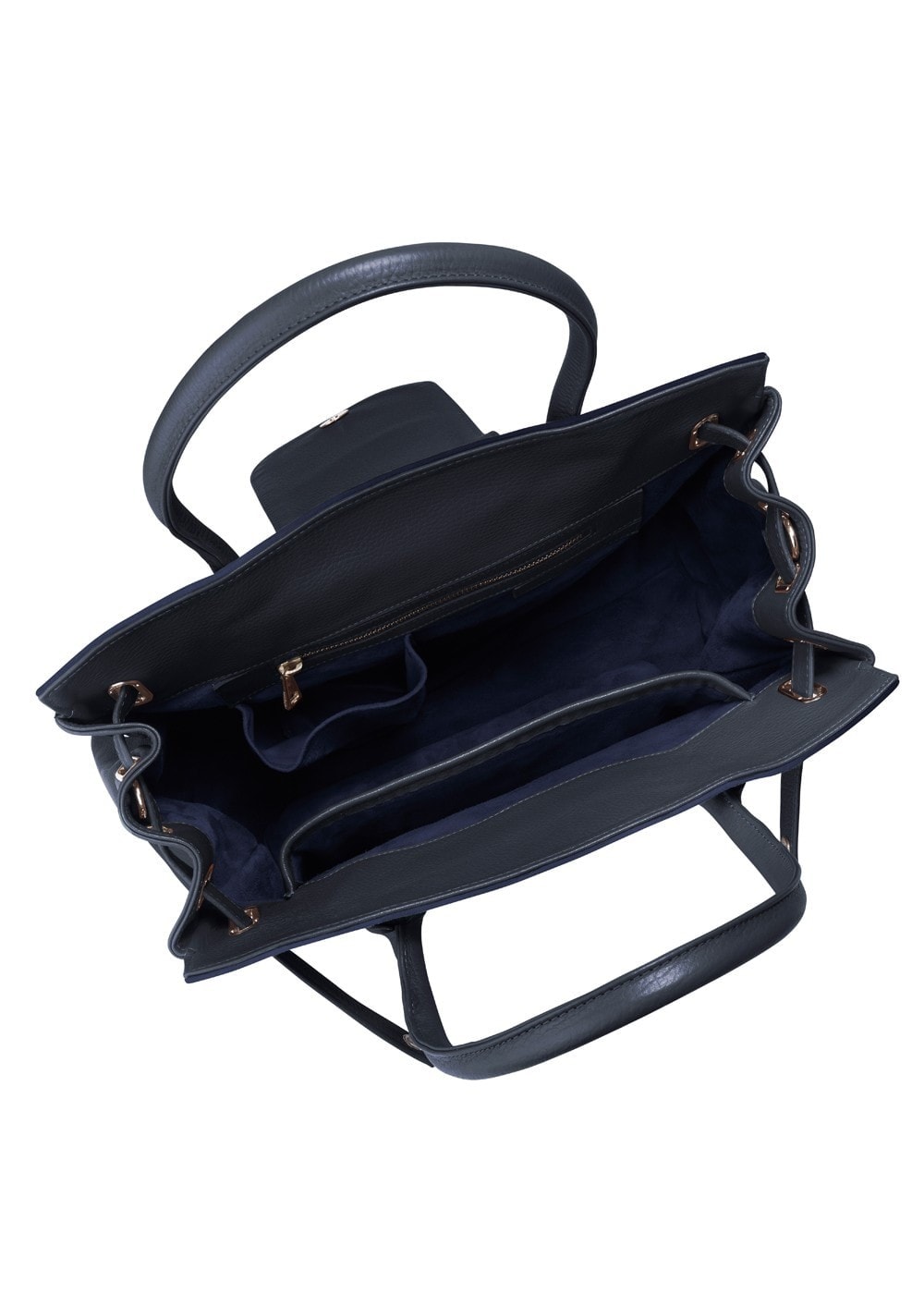 Windsor Handbag - Navy - 4