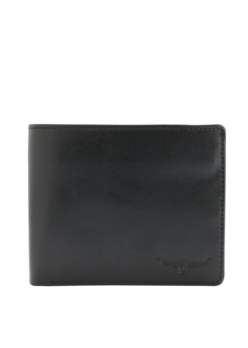 Small Leather Wallet - Black - 0