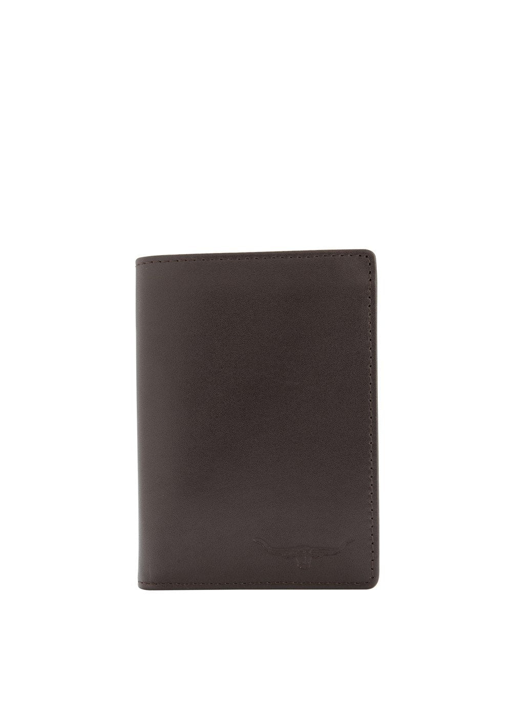 Small Tri Fold Wallet - Chestnut - 0