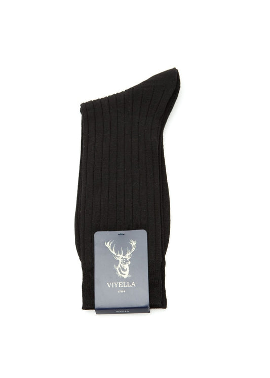 Luxury Wool Rich Socks - Black - 1