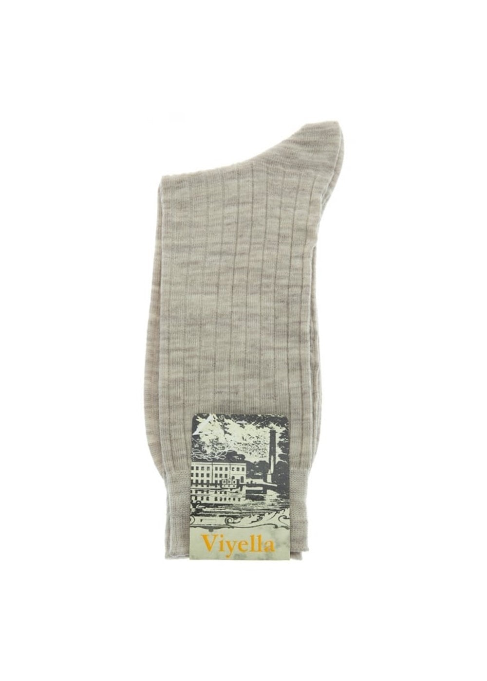 Luxury Wool Rich Socks - Natural - 1