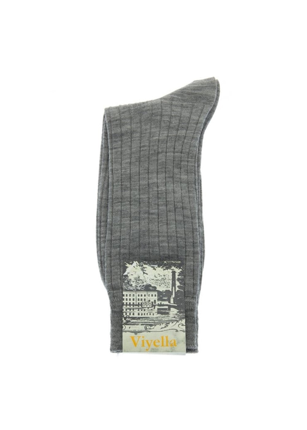 Luxury Wool Rich Socks - Light Grey - 1