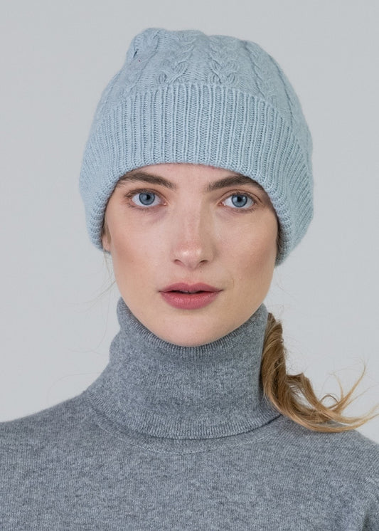 Cashmere Cable Hat - Haar - 1