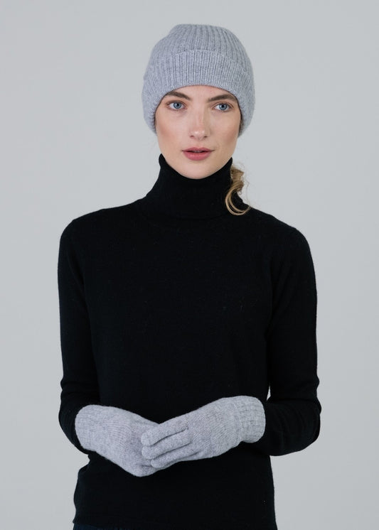 Cashmere Gloves - Flannel - 1