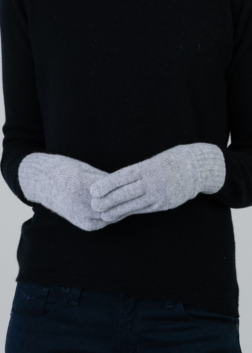 Cashmere Gloves - Flannel - 2