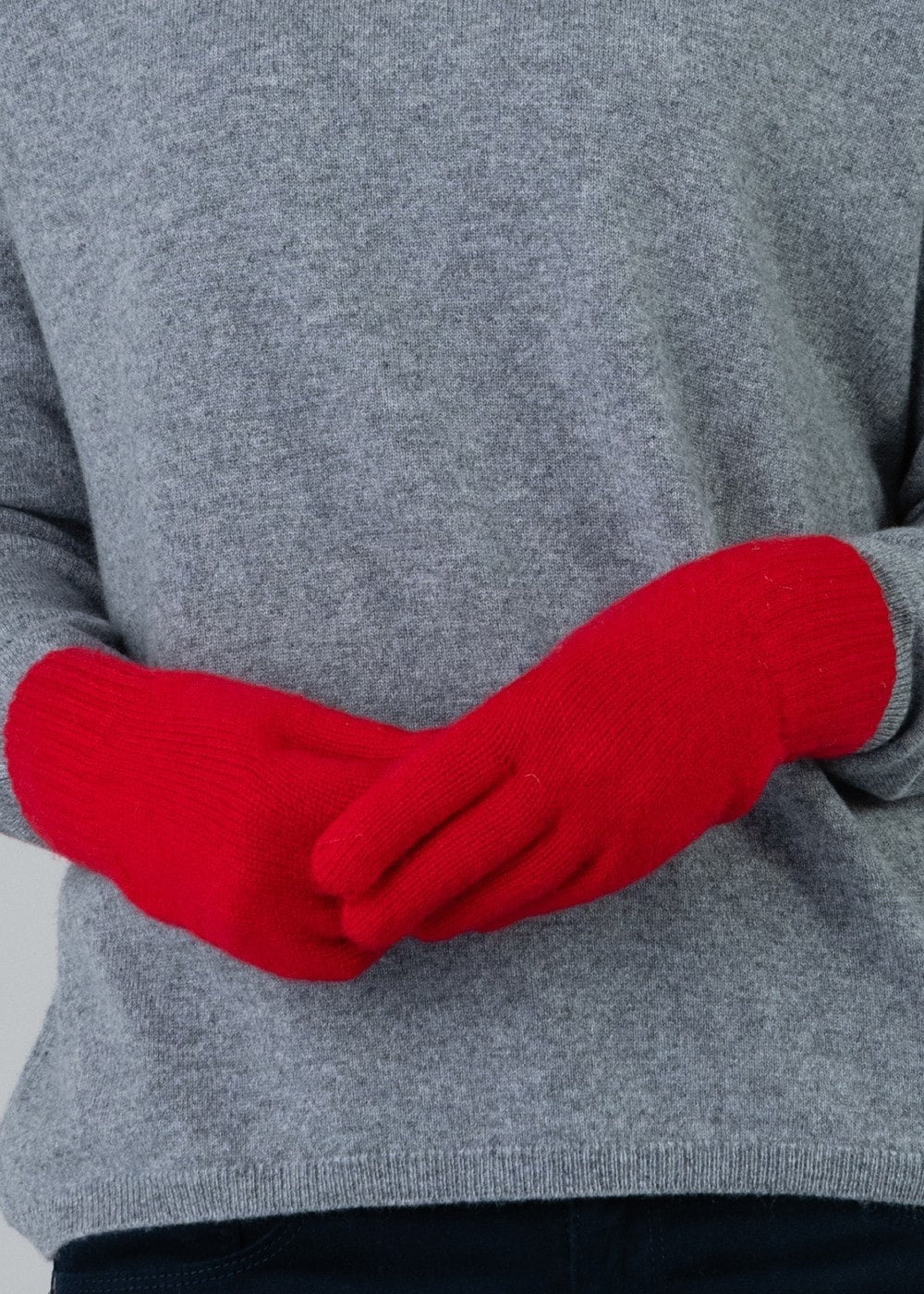 Cashmere Gloves - Cardinal - 2