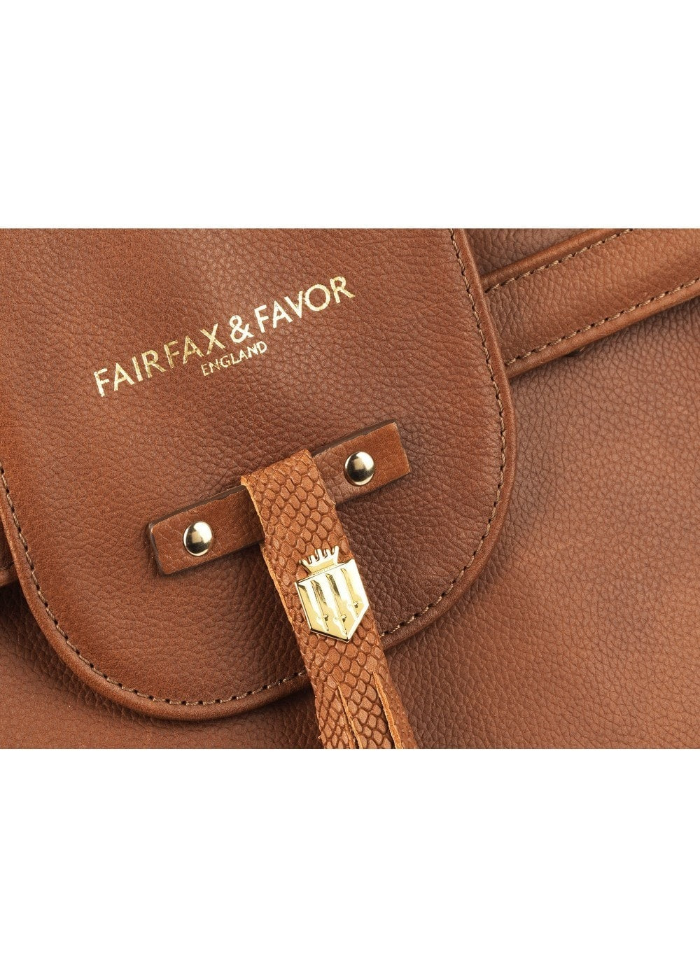 Leather Windsor Handbag - Tan - 6