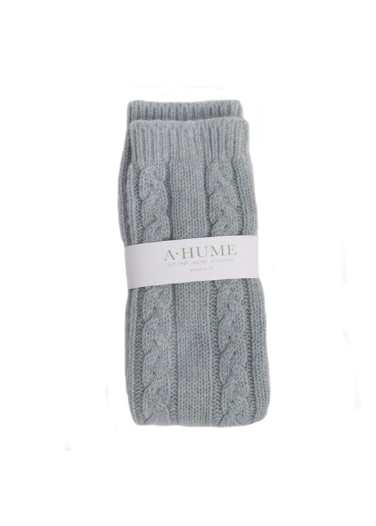 Cashmere Cable Bedsocks - Haar - 1