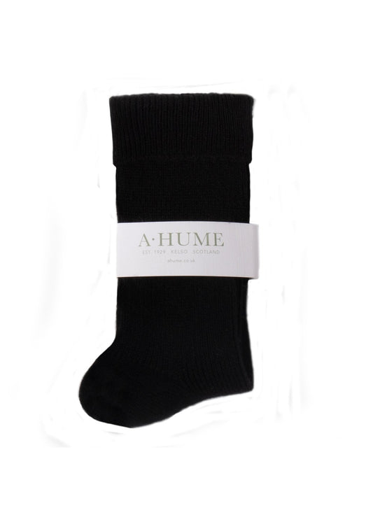 Cashmere Socks - Black - 1