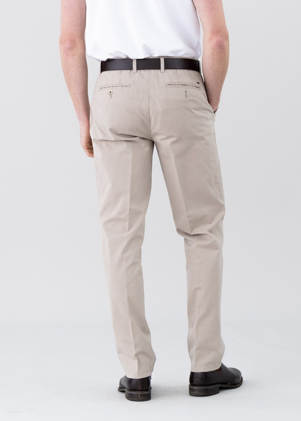 Evan Kapok and Pima Trouser - Beige - 3