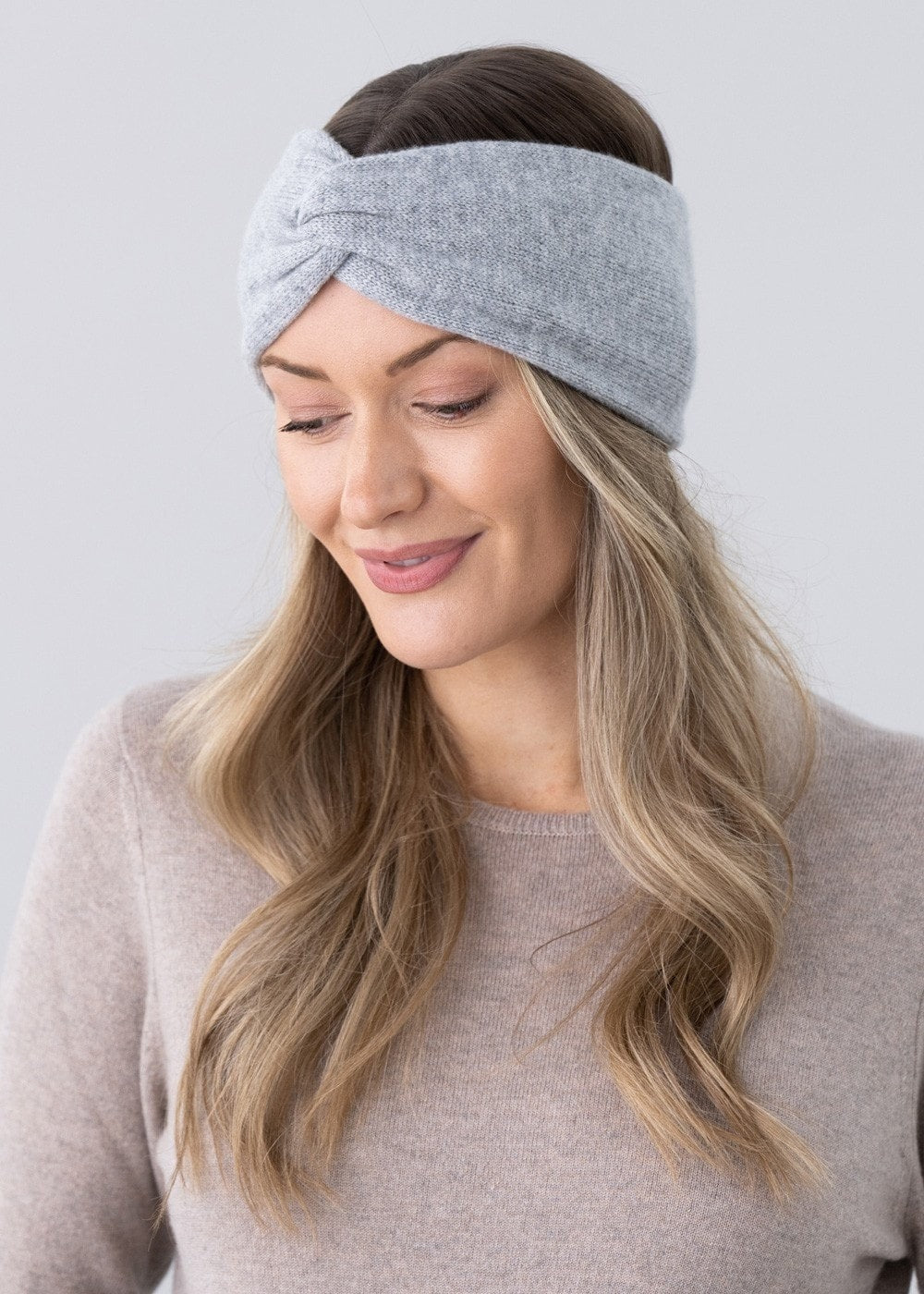 Cashmere Headband - Brume - 1