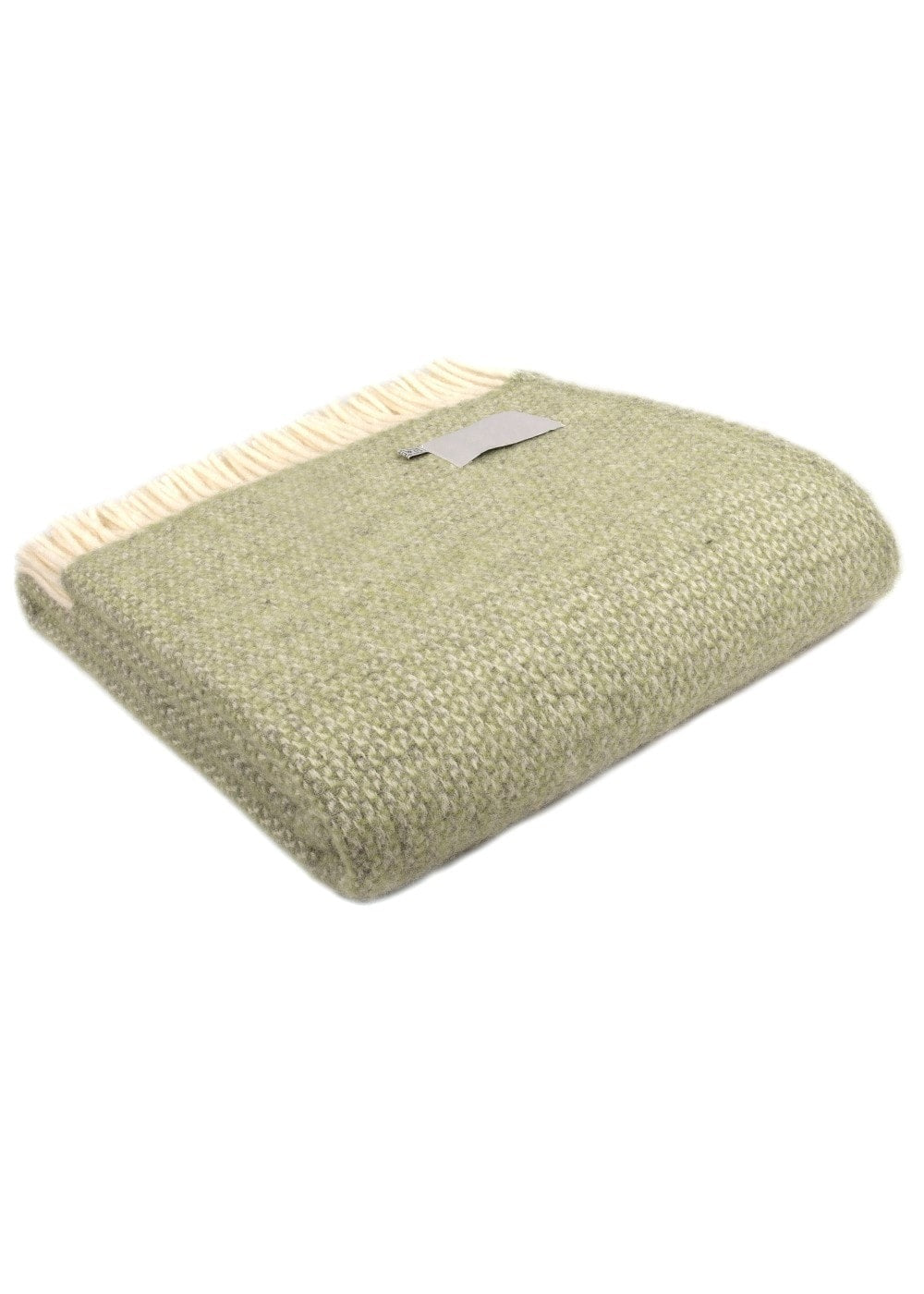 Islay Illusion Throw - Green and Grey - 0