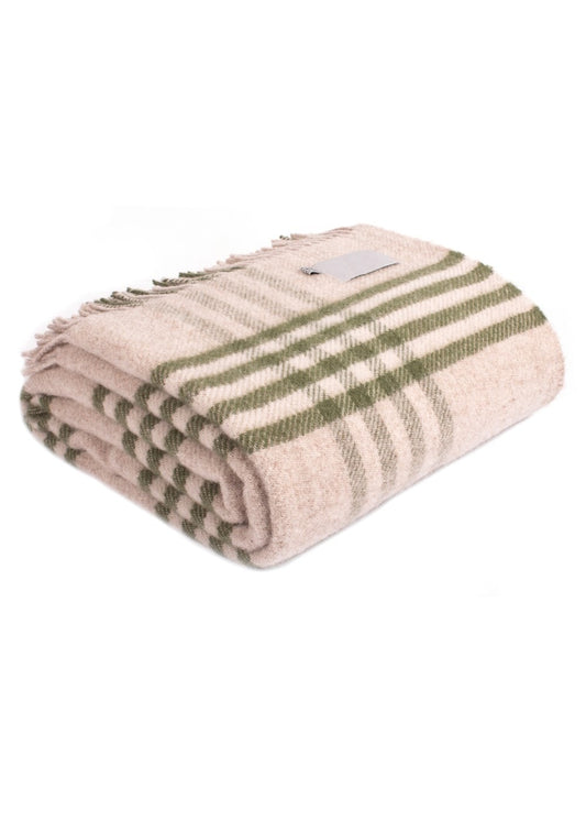 Thornfold Throw - Olive - 0