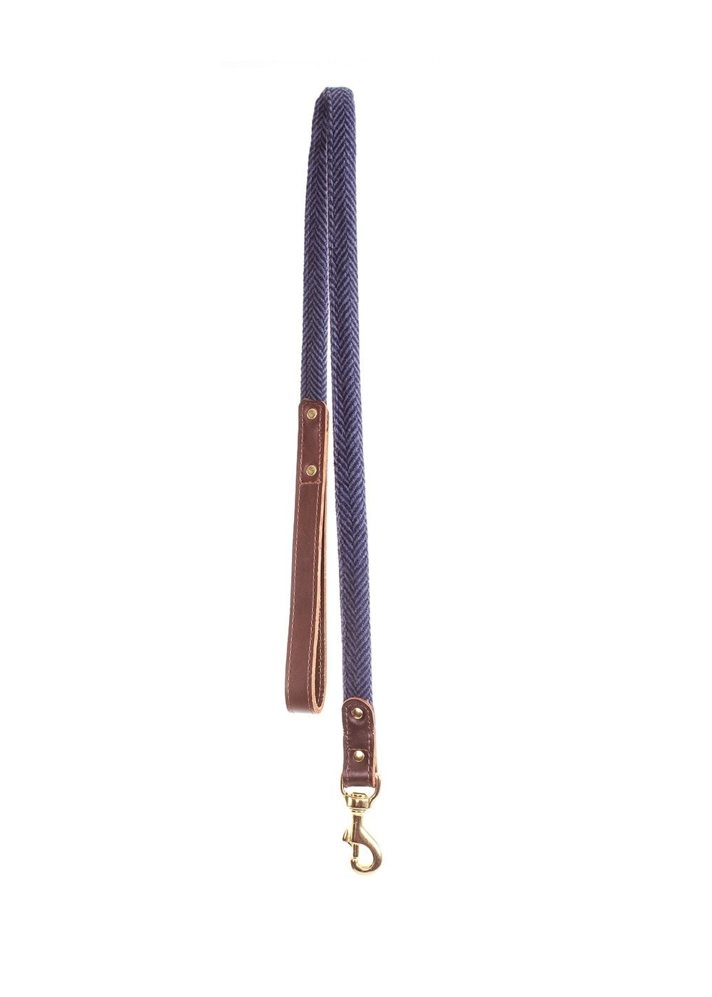 Tweed Dog Lead - Navy - 0