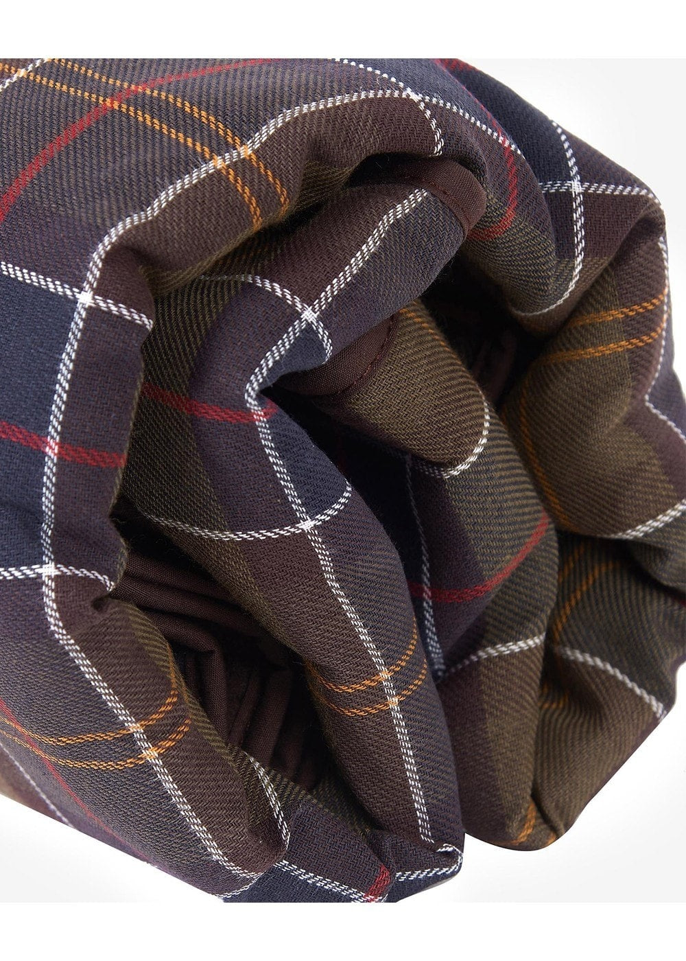 Medium Dog Blanket - Classic Tartan and Brown - 2