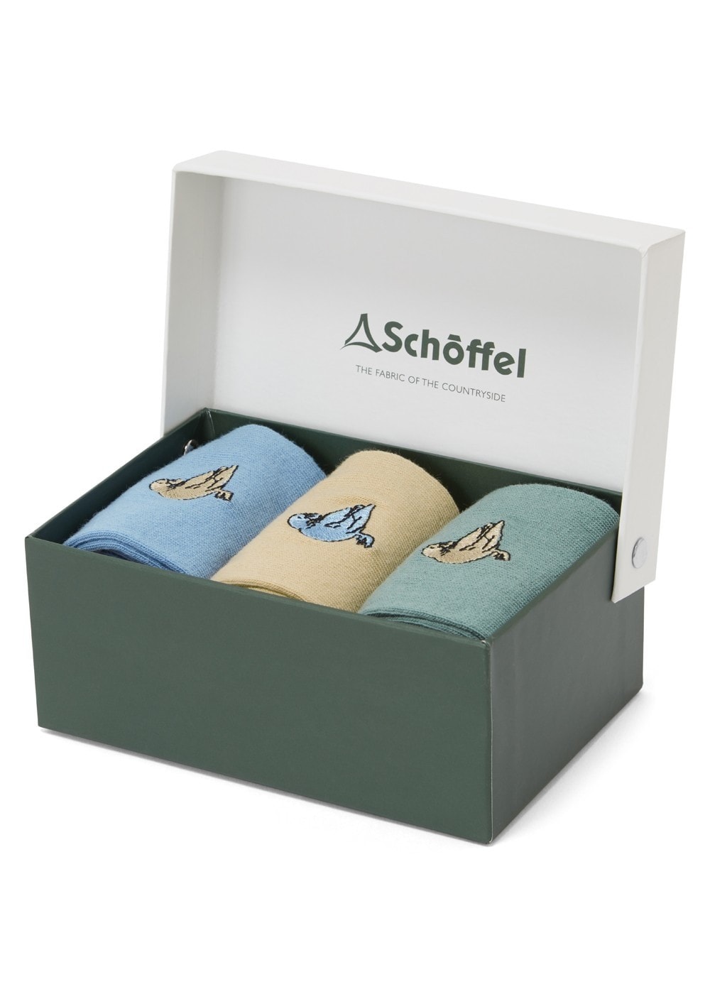 Bamboo Socks  (Box of 3) - Duck Print - 1