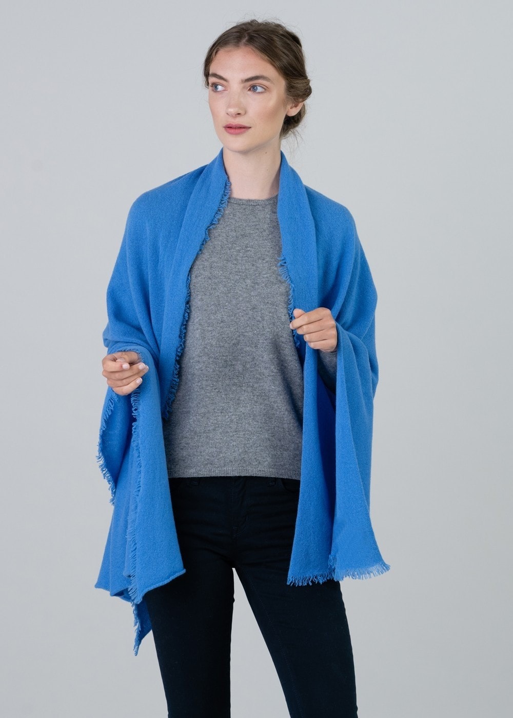 Poppy Cashmere Wrap - Isfahan - 4