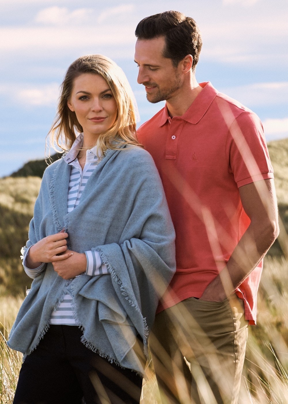 Poppy Cashmere Wrap - Haar - 2