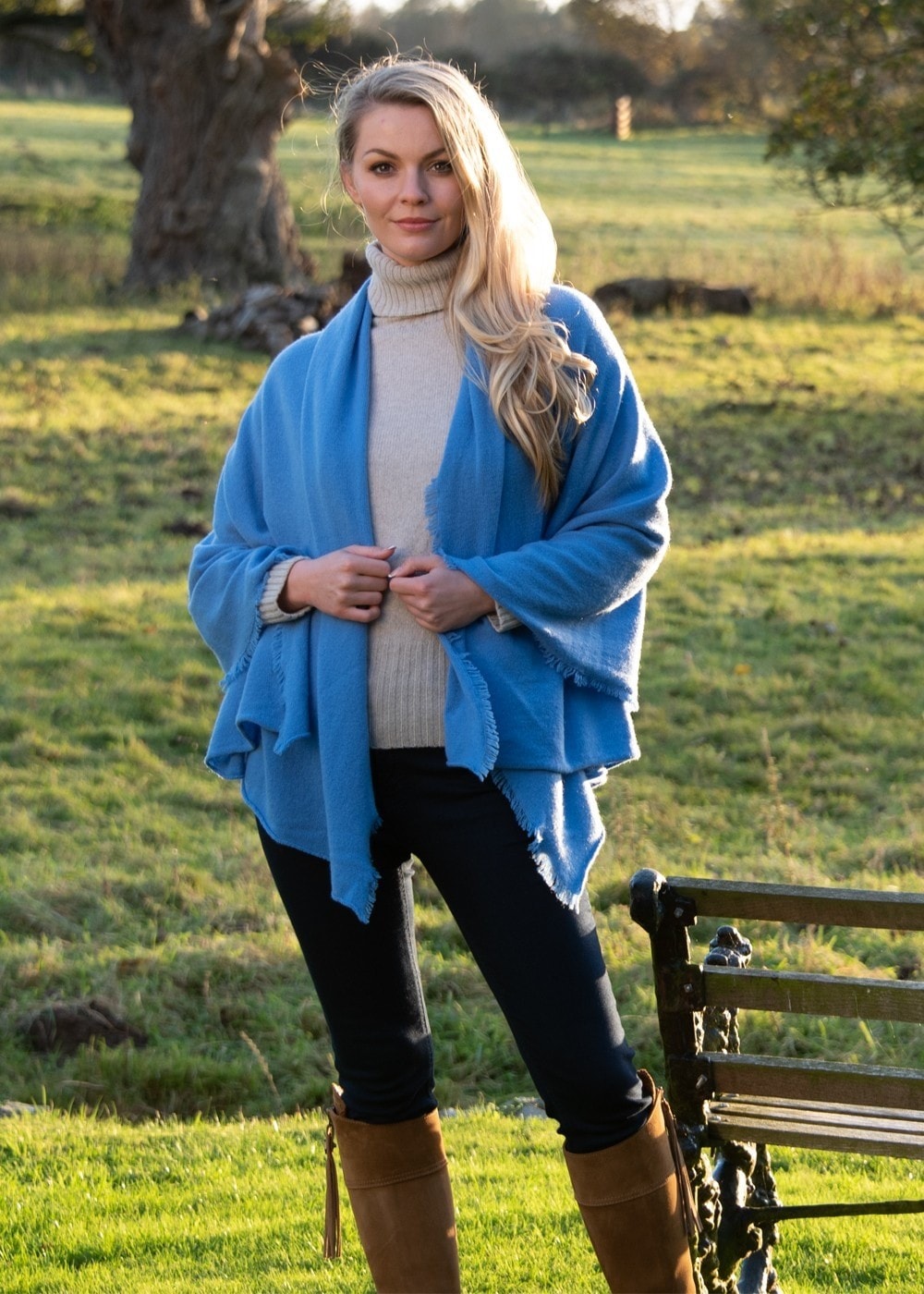 Poppy Cashmere Wrap - Isfahan - 2