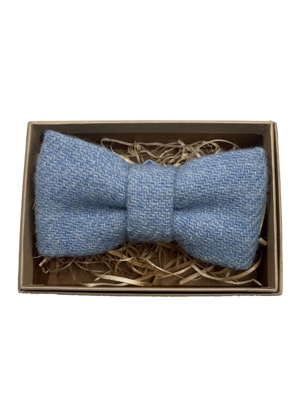 Harris Tweed Bow Tie - Pale Blue - 0